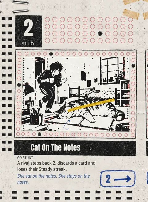 Cat On The Notes